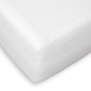 Molton hoeslaken kind voor wieg, co sleeper en junior bed